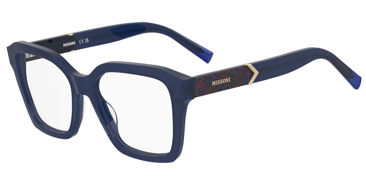 Brillen Missoni Mis 0216 109523 PJP farbe blue form quadratisch 