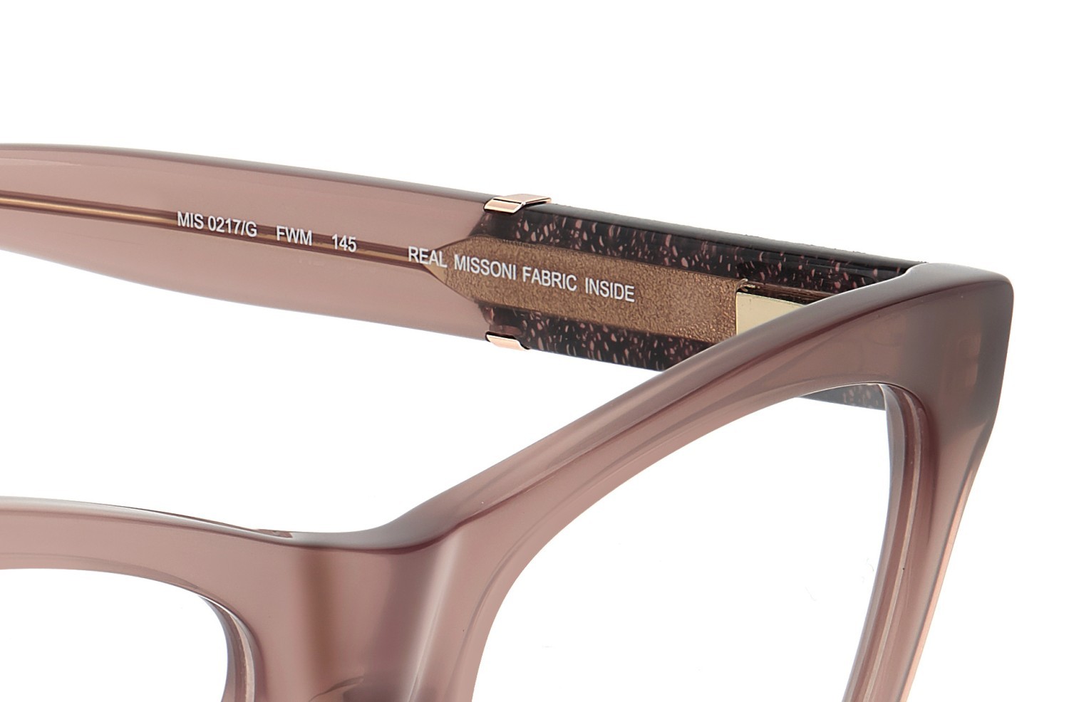 Occhiali da vista Missoni Mis 0217/G 109524 FWM colore nude forma rettangolare 