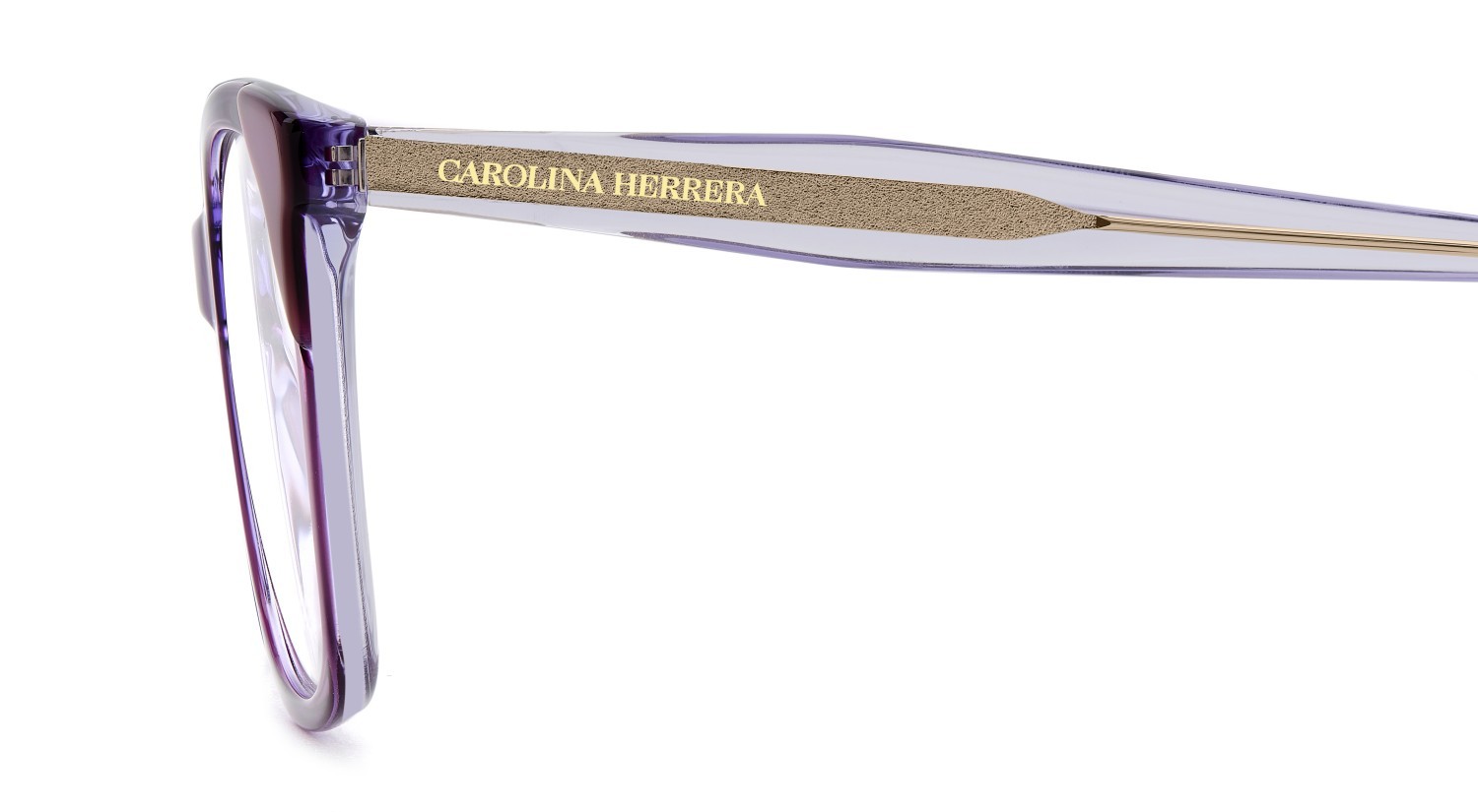 Occhiali da vista Carolina Herrera Her 0290 109527 0T7 colore plum forma rettangolare 