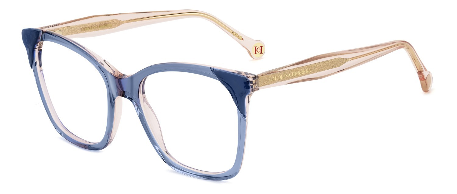 Occhiali da vista Carolina Herrera Her 0290 109527 PJP colore blue forma rettangolare 