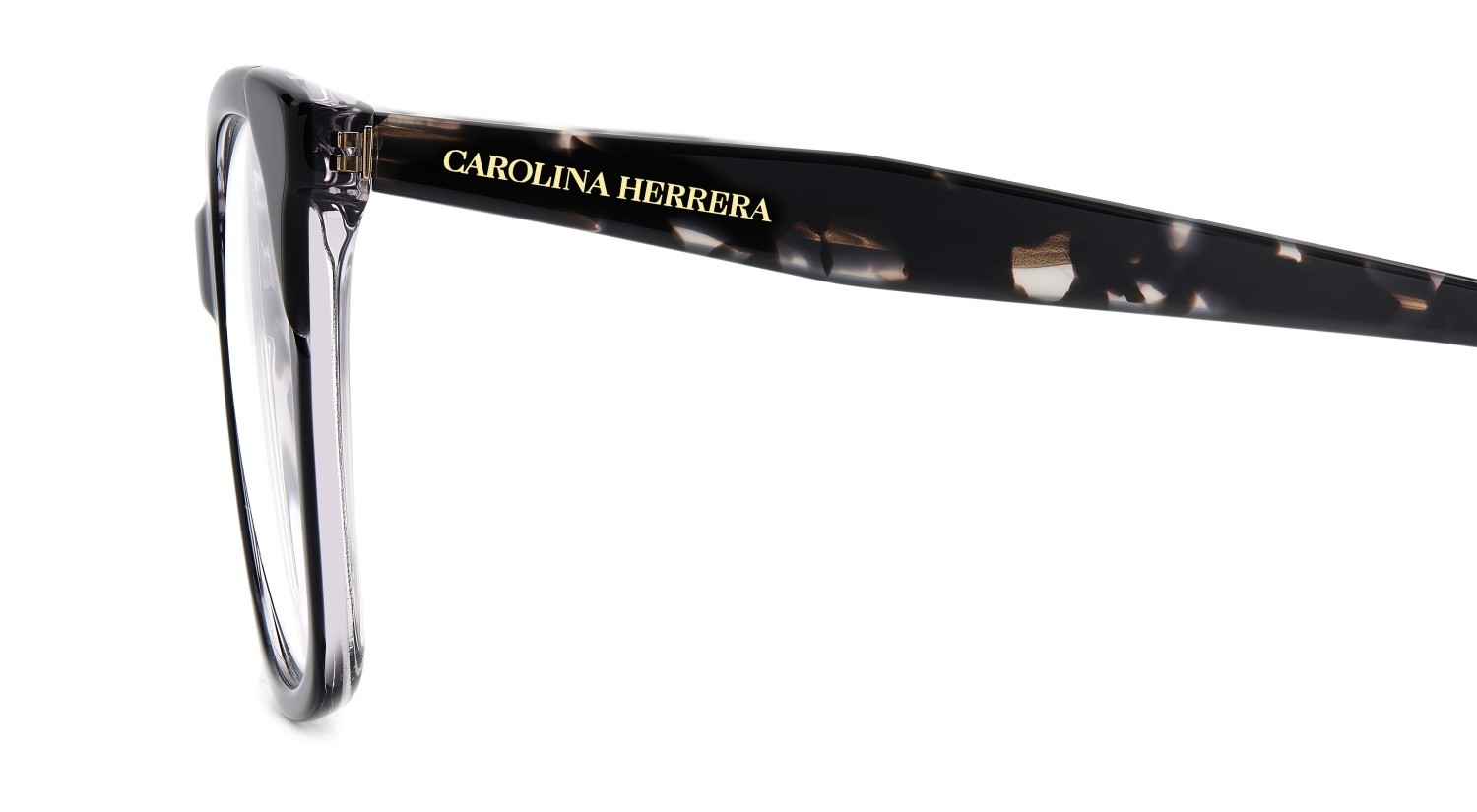 Occhiali da vista Carolina Herrera Her 0290 109527 R6S colore grey black forma rettangolare 