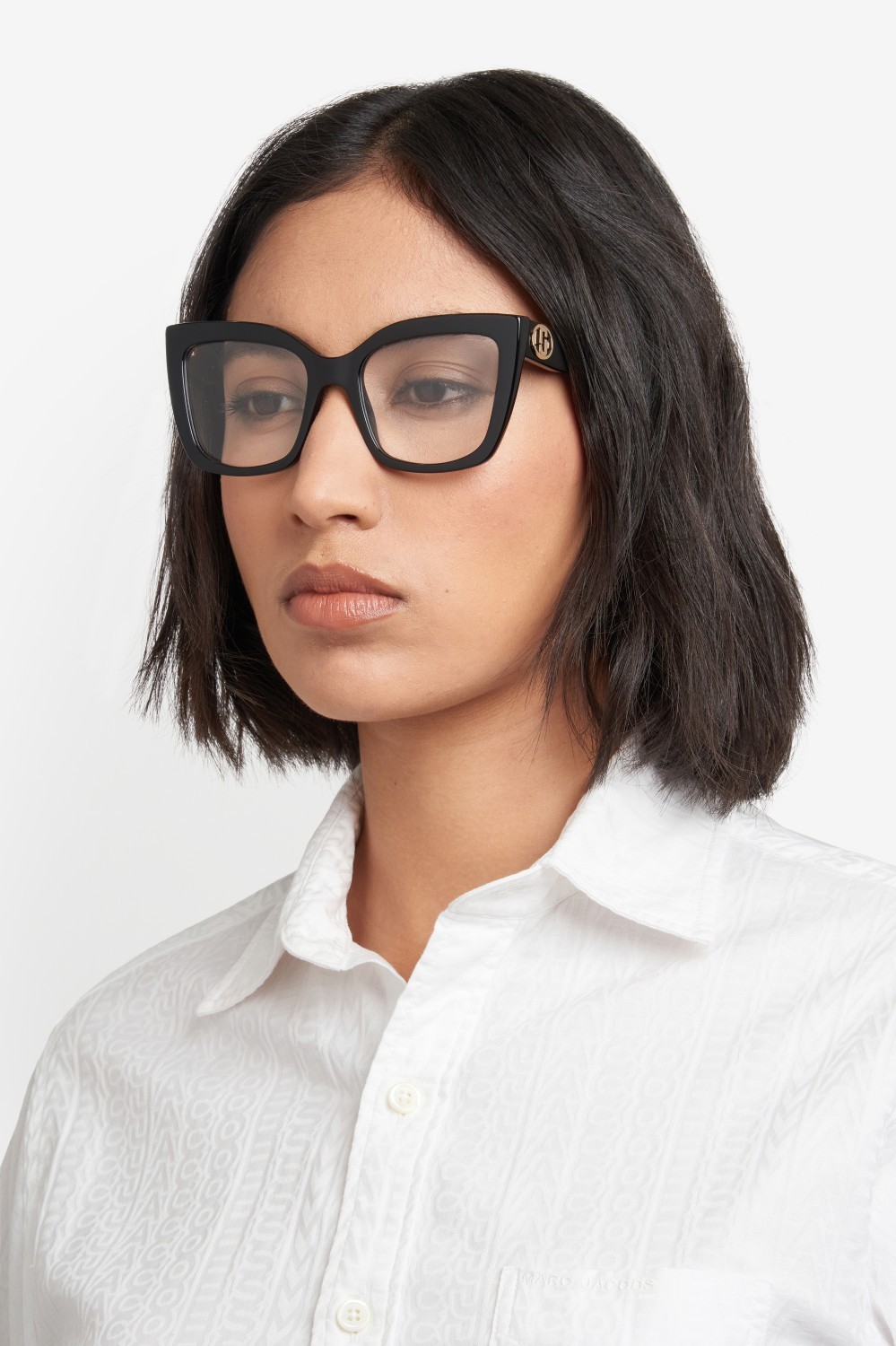 Occhiali da vista Marc Jacobs 813 109530 807 colore black forma rettangolare 