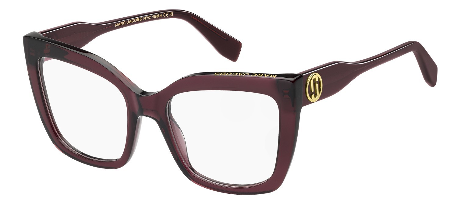 Occhiali da vista Marc Jacobs 813 109530 LHF colore burgundy forma rettangolare 