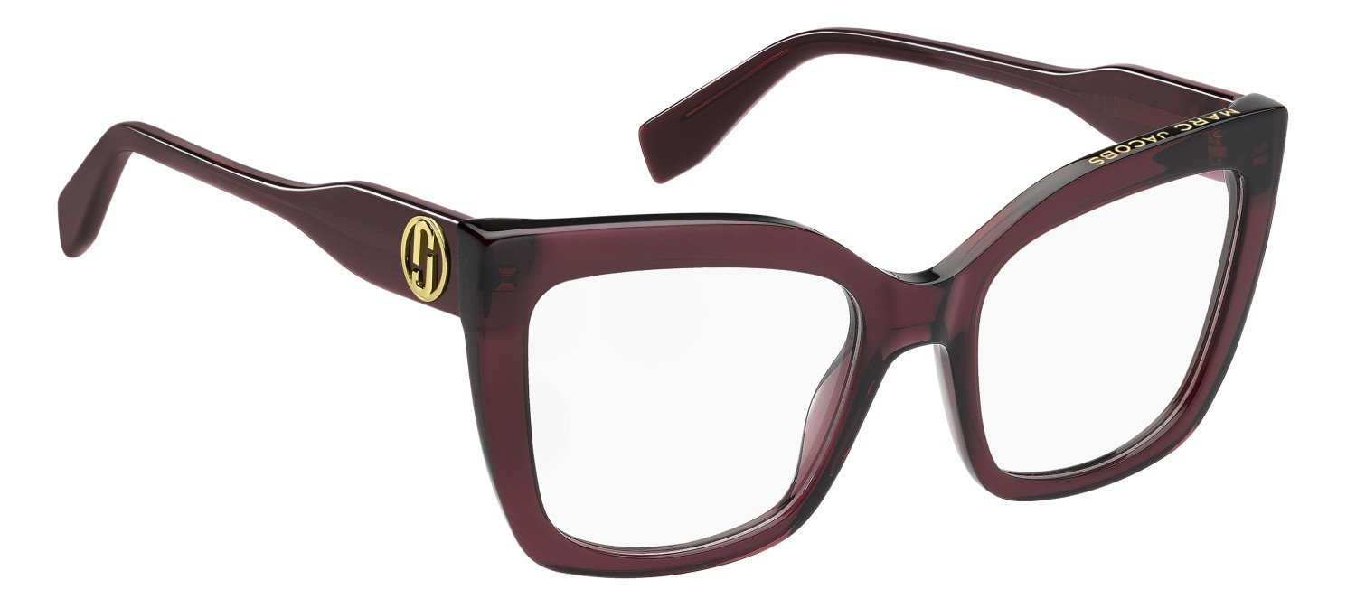 Occhiali da vista Marc Jacobs 813 109530 LHF colore burgundy forma rettangolare 