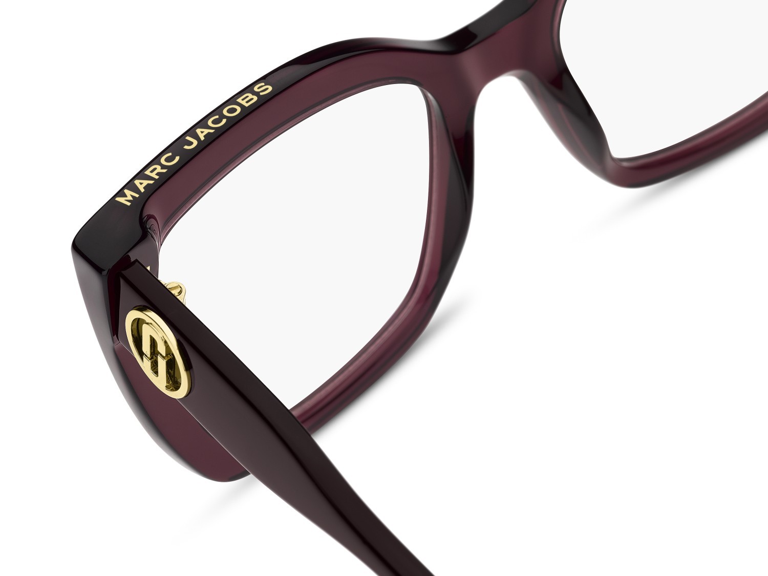 Occhiali da vista Marc Jacobs 813 109530 LHF colore burgundy forma rettangolare 