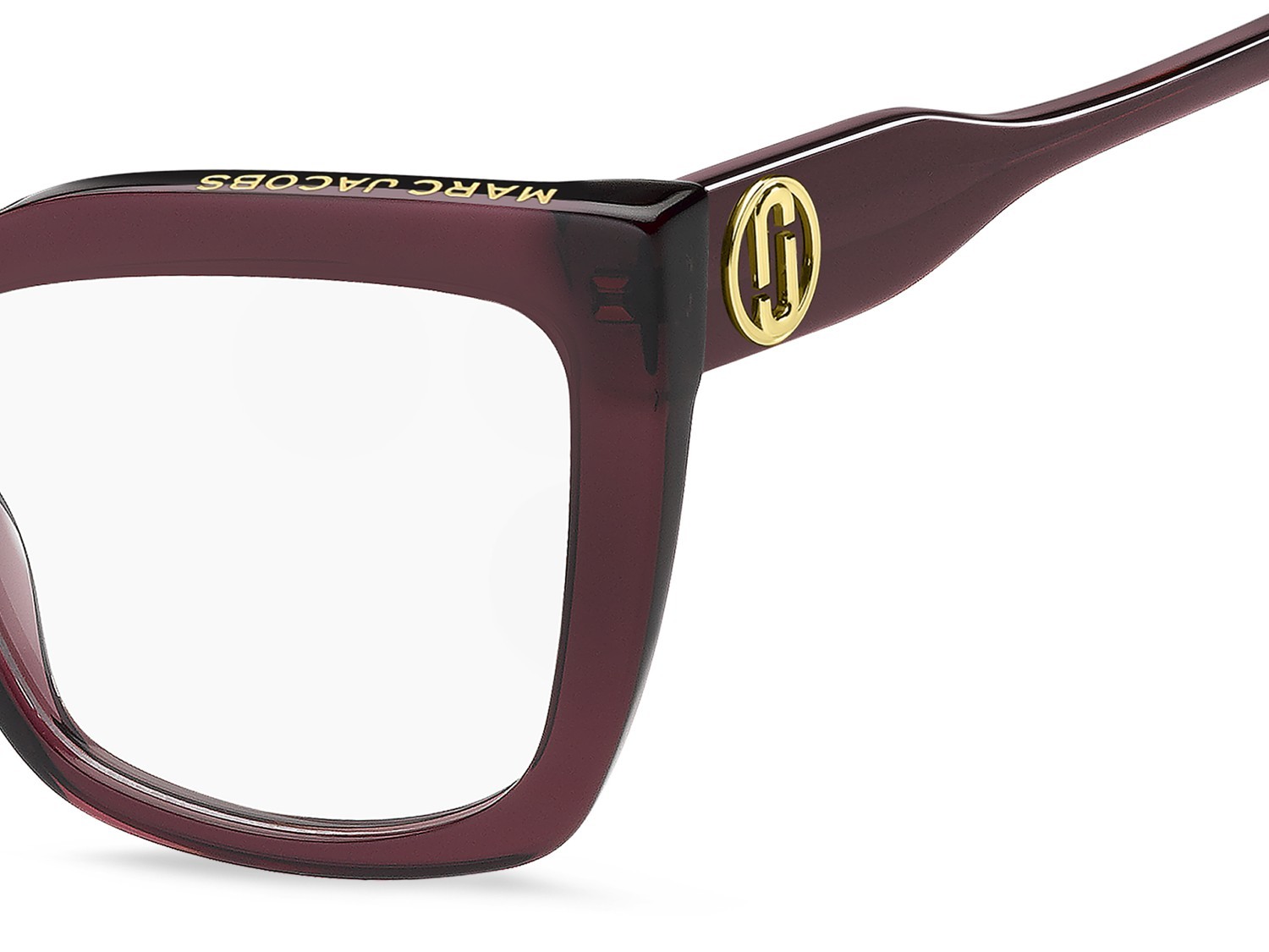 Occhiali da vista Marc Jacobs 813 109530 LHF colore burgundy forma rettangolare 