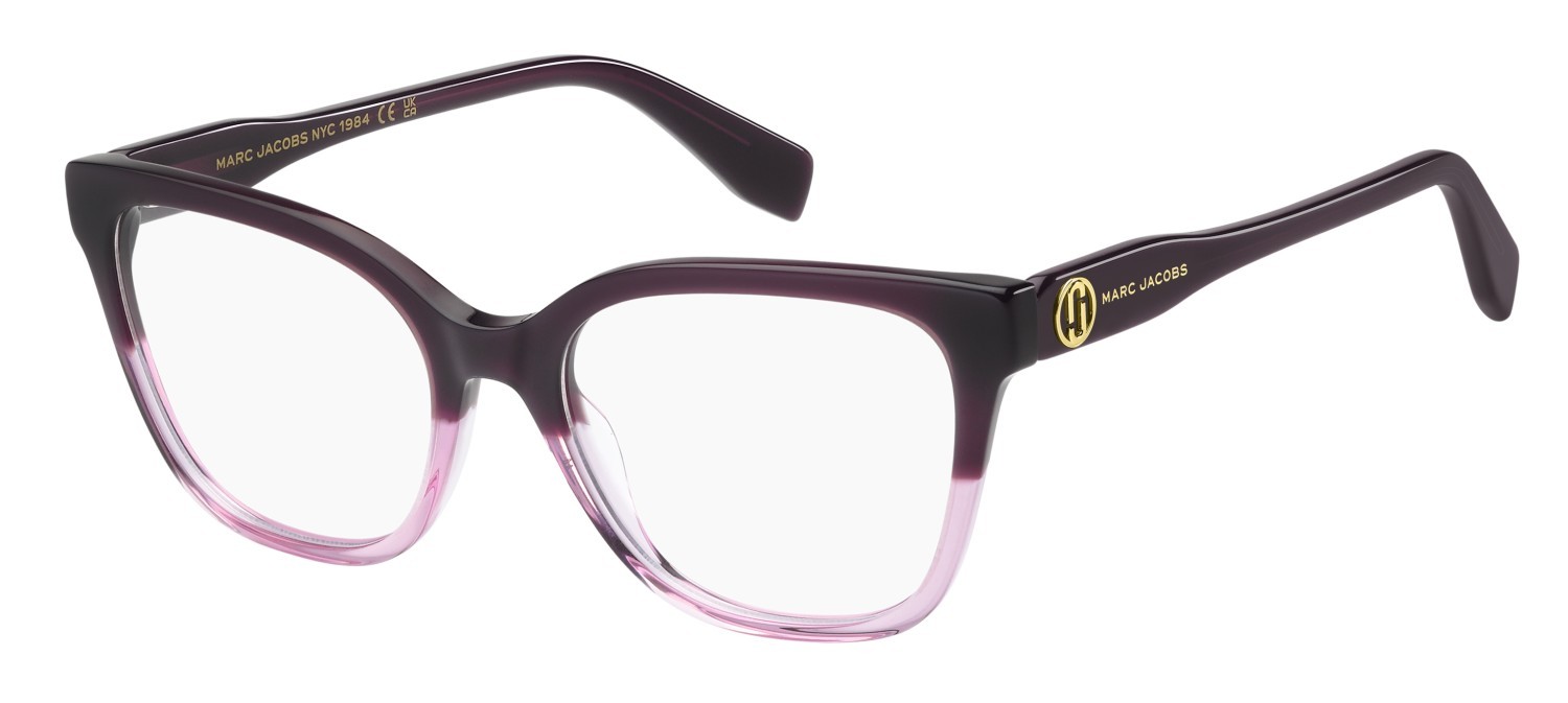 Eyeglasses Marc Jacobs 816 109531 B3V color violet shape rectangle 