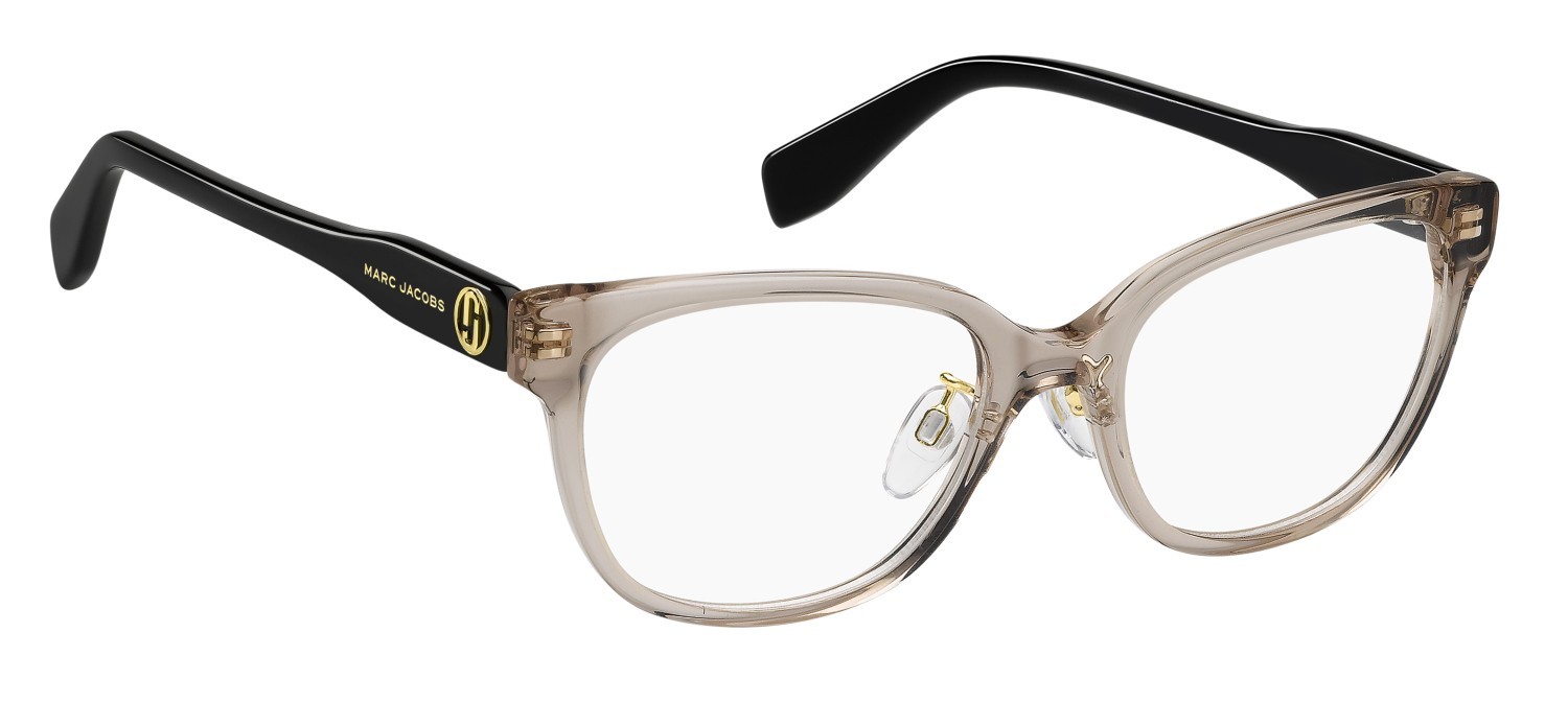 Occhiali da vista Marc Jacobs 818/F 109533 6X4 colore nude black forma rettangolare 