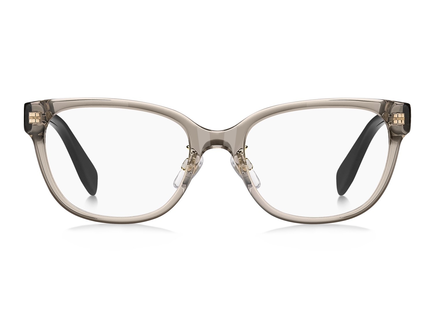 Occhiali da vista Marc Jacobs 818/F 109533 6X4 colore nude black forma rettangolare 