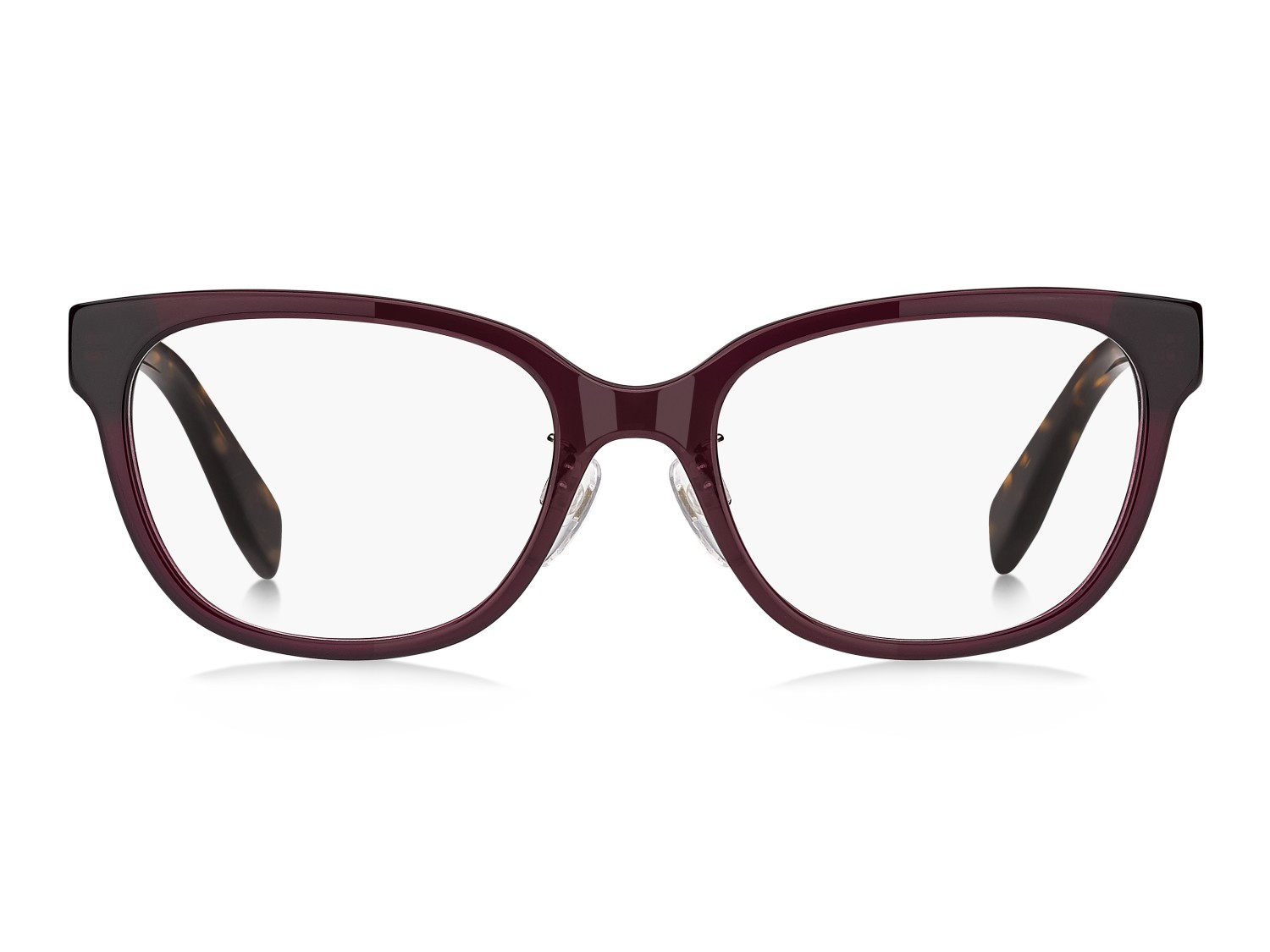 Occhiali da vista Marc Jacobs 818/F 109533 YDC colore burgundy havana forma rettangolare 