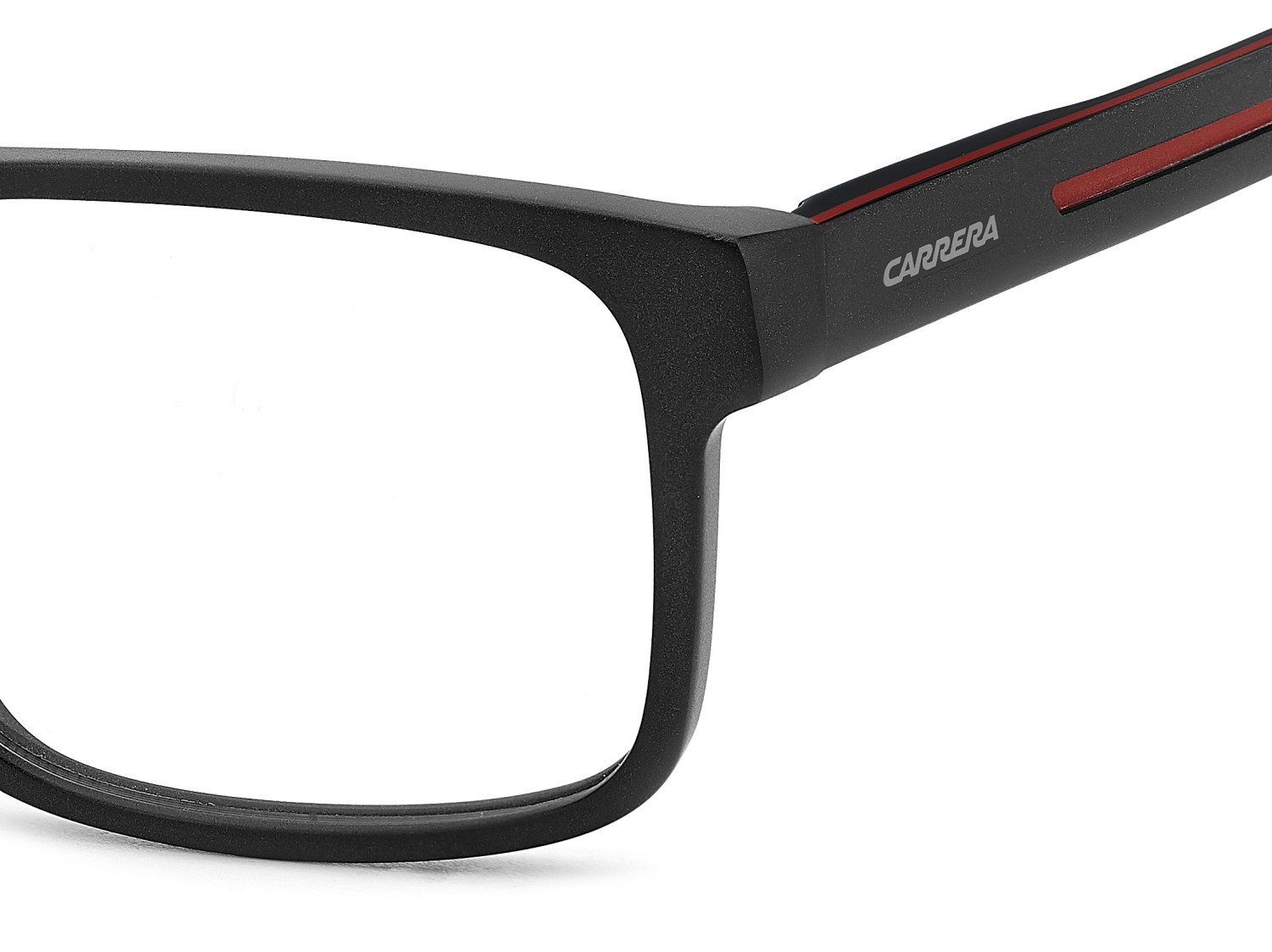 Brillen Carrera 8915 109535 BLX farbe matte black red form rechteckig 