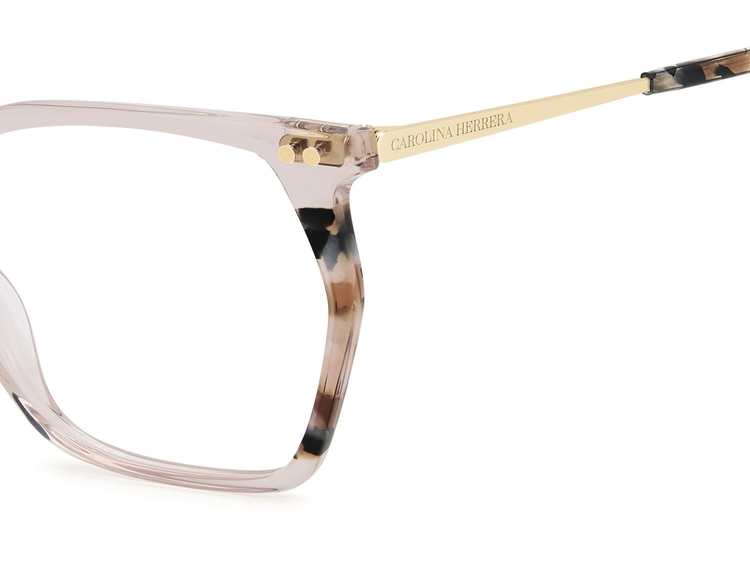 Occhiali da vista Carolina Herrera Her 0293 109538 FWM colore nude forma rettangolare 