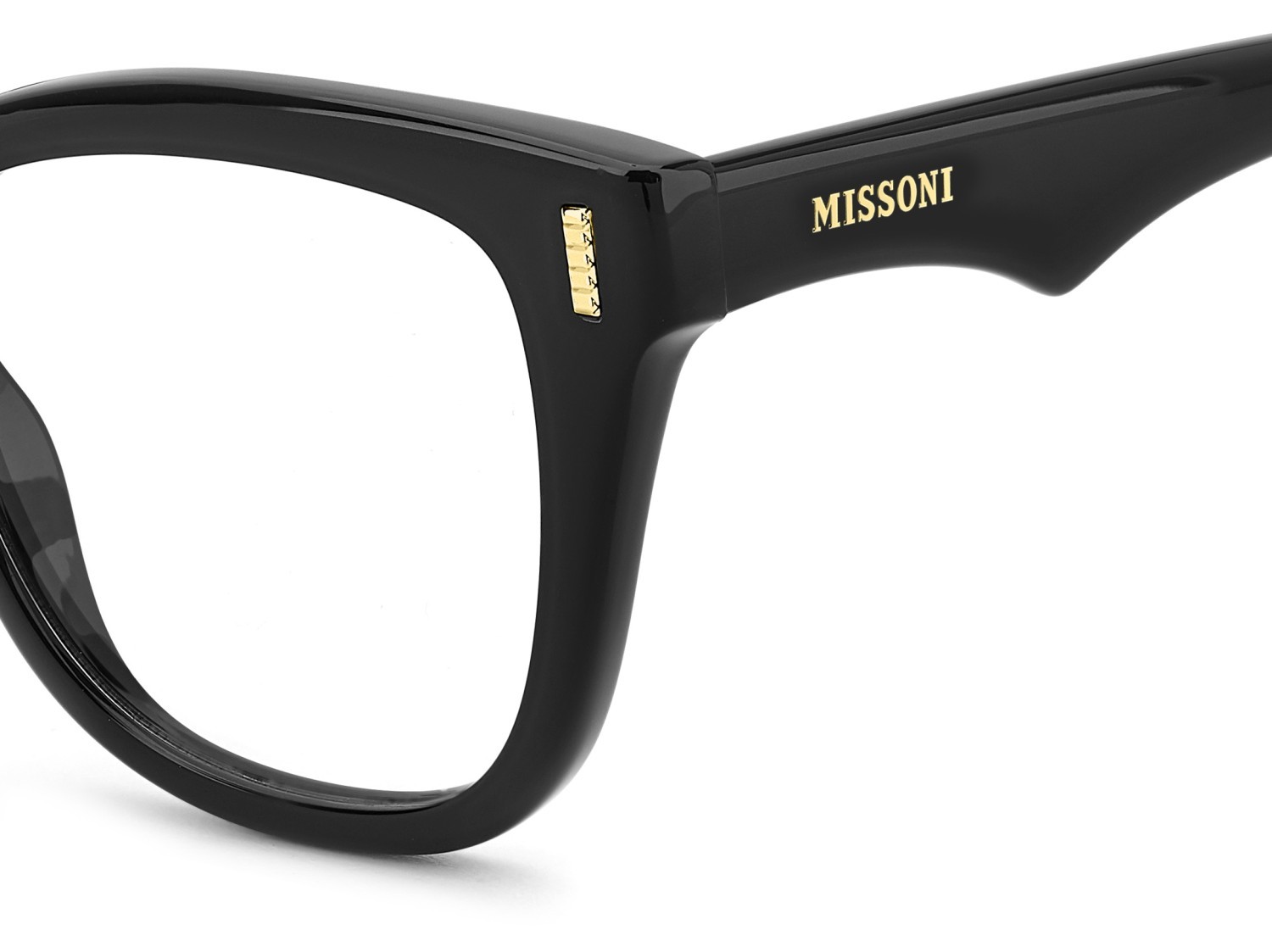 Occhiali da vista Missoni Mis 0235 109545 807 colore black forma quadrato 
