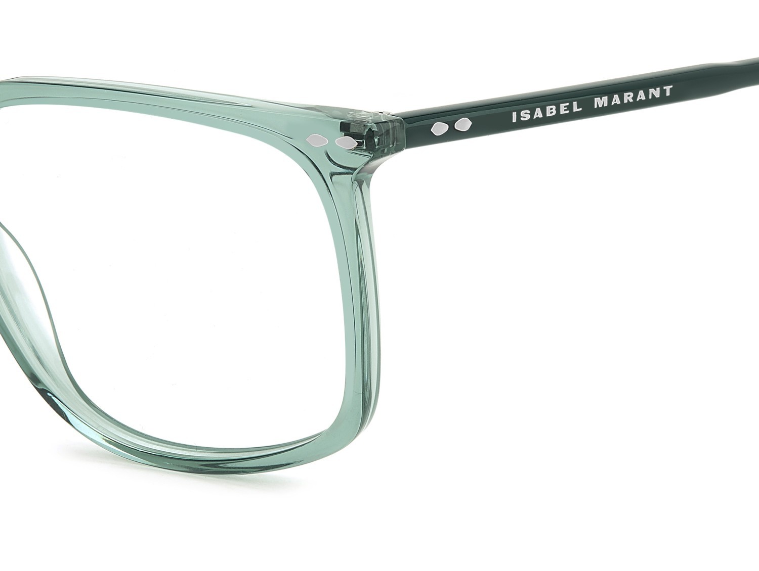 Eyeglasses Isabel Marant Im 0202 109549 1ED color green shape rectangle 
