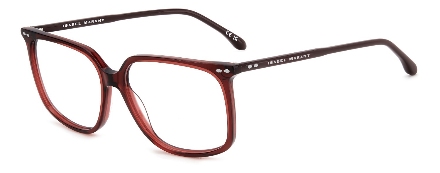 Occhiali da vista Isabel Marant Im 0202 109549 LHF colore burgundy forma rettangolare 