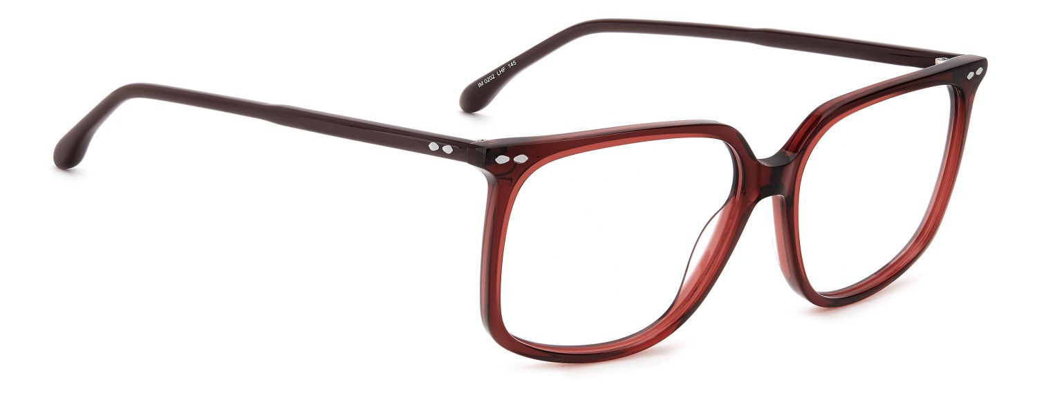 Occhiali da vista Isabel Marant Im 0202 109549 LHF colore burgundy forma rettangolare 