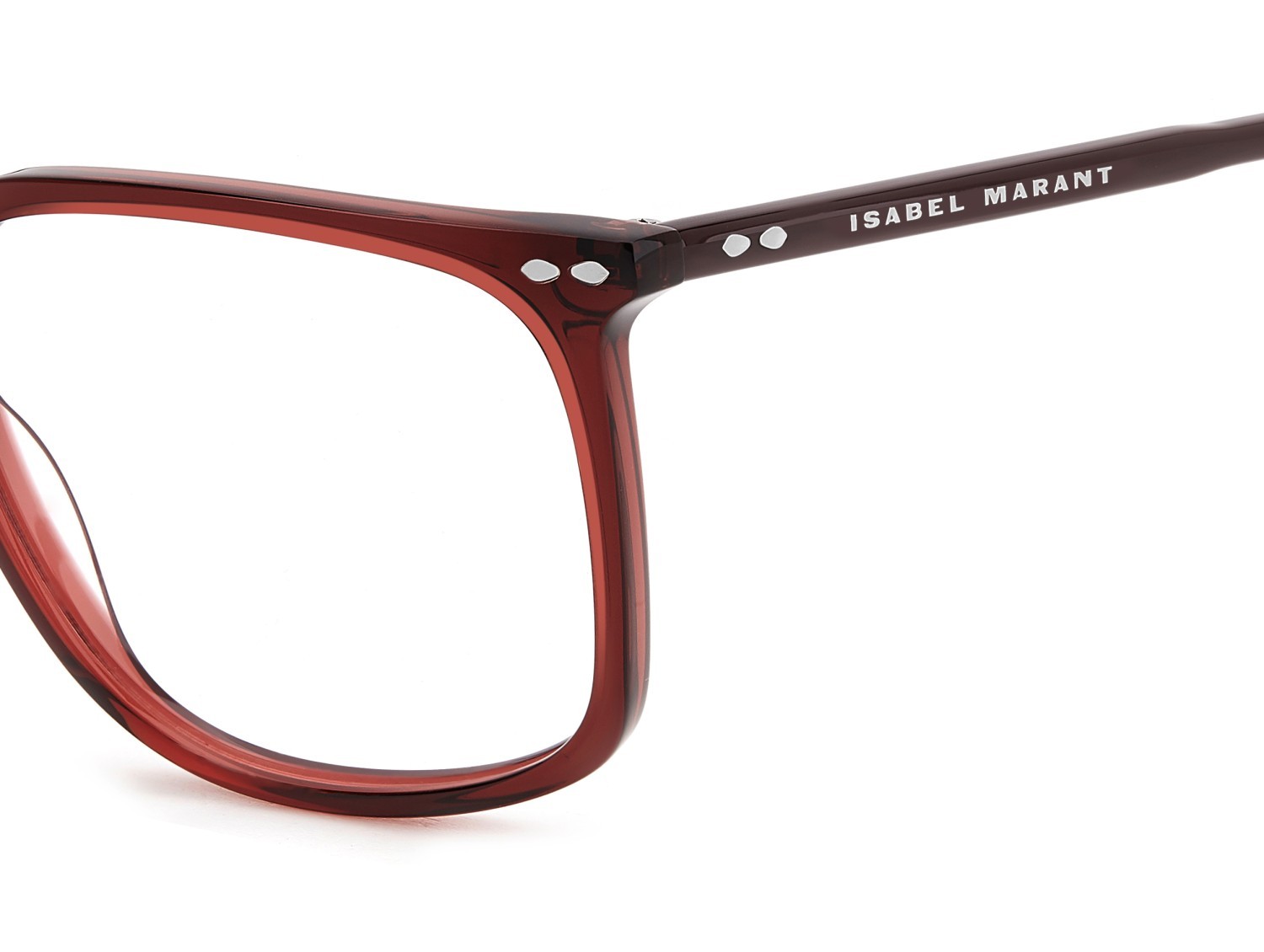 Occhiali da vista Isabel Marant Im 0202 109549 LHF colore burgundy forma rettangolare 