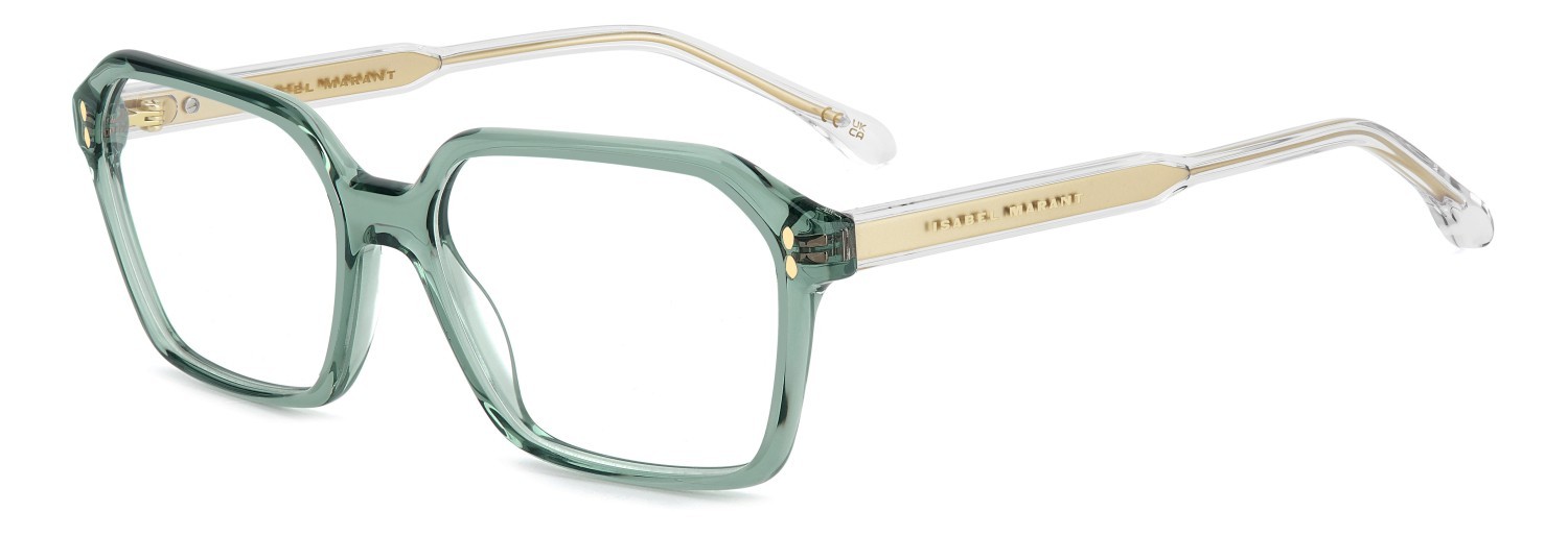 Eyeglasses Isabel Marant Im 0204 109550 1ED color green shape rectangle 