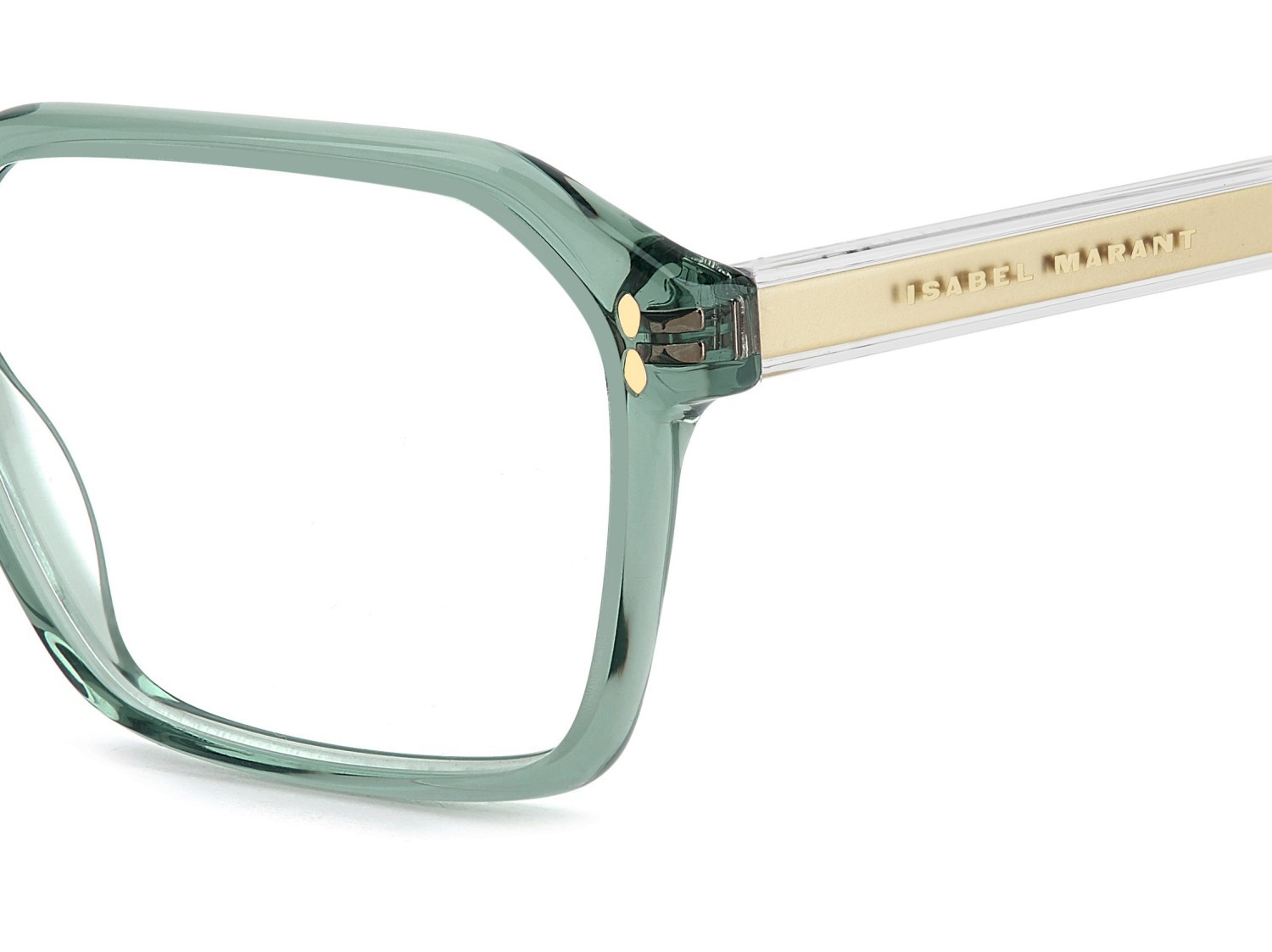 Eyeglasses Isabel Marant Im 0204 109550 1ED color green shape rectangle 