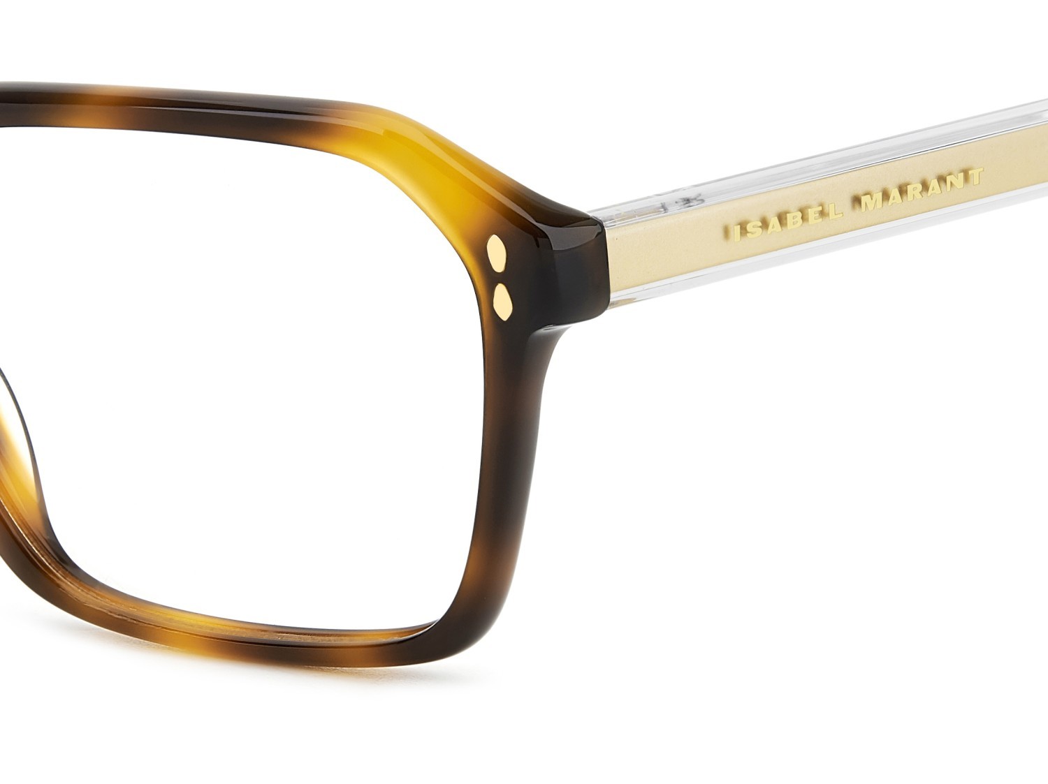 Occhiali da vista Isabel Marant Im 0204 109550 2IK colore havana gold forma rettangolare 