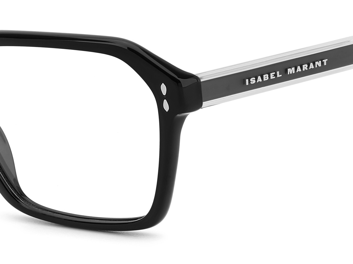 Occhiali da vista Isabel Marant Im 0204 109550 807 colore black forma rettangolare 