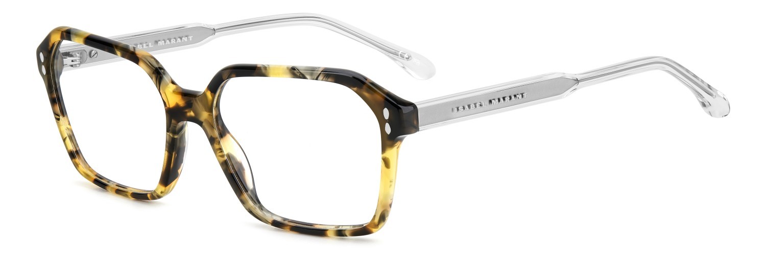 Occhiali da vista Isabel Marant Im 0204 109550 HBN colore yellow havana palladium forma rettangolare 