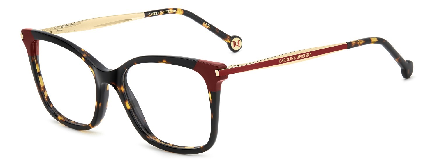 Occhiali da vista Carolina Herrera Her 0309 109556 086 colore havana forma rettangolare 