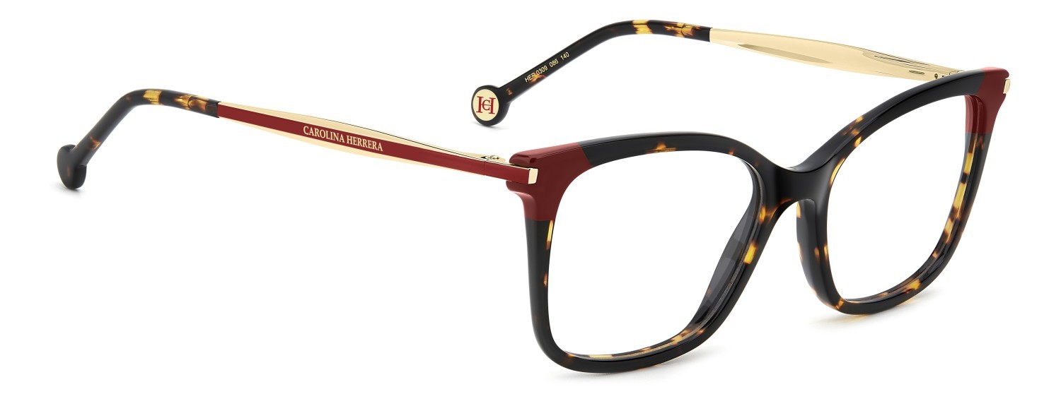 Occhiali da vista Carolina Herrera Her 0309 109556 086 colore havana forma rettangolare 