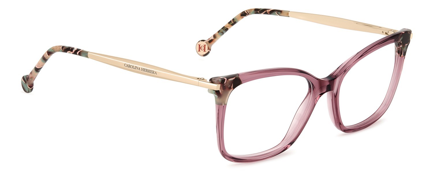 Eyeglasses Carolina Herrera Her 0309 109556 FWM color nude shape rectangle 