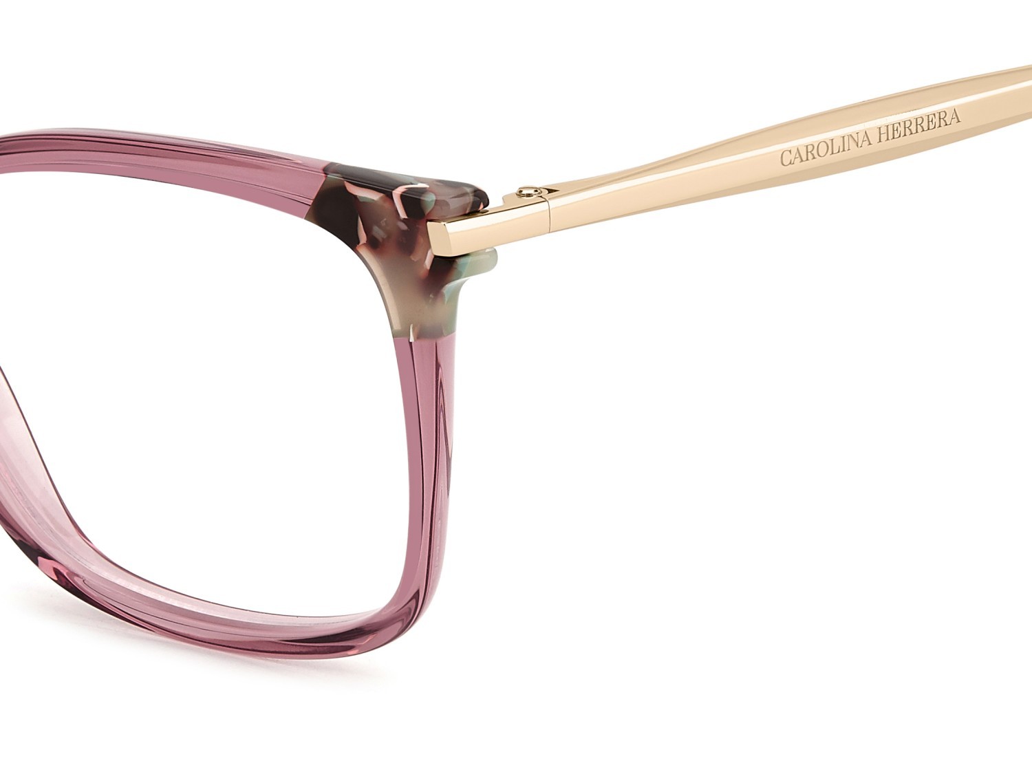 Eyeglasses Carolina Herrera Her 0309 109556 FWM color nude shape rectangle 