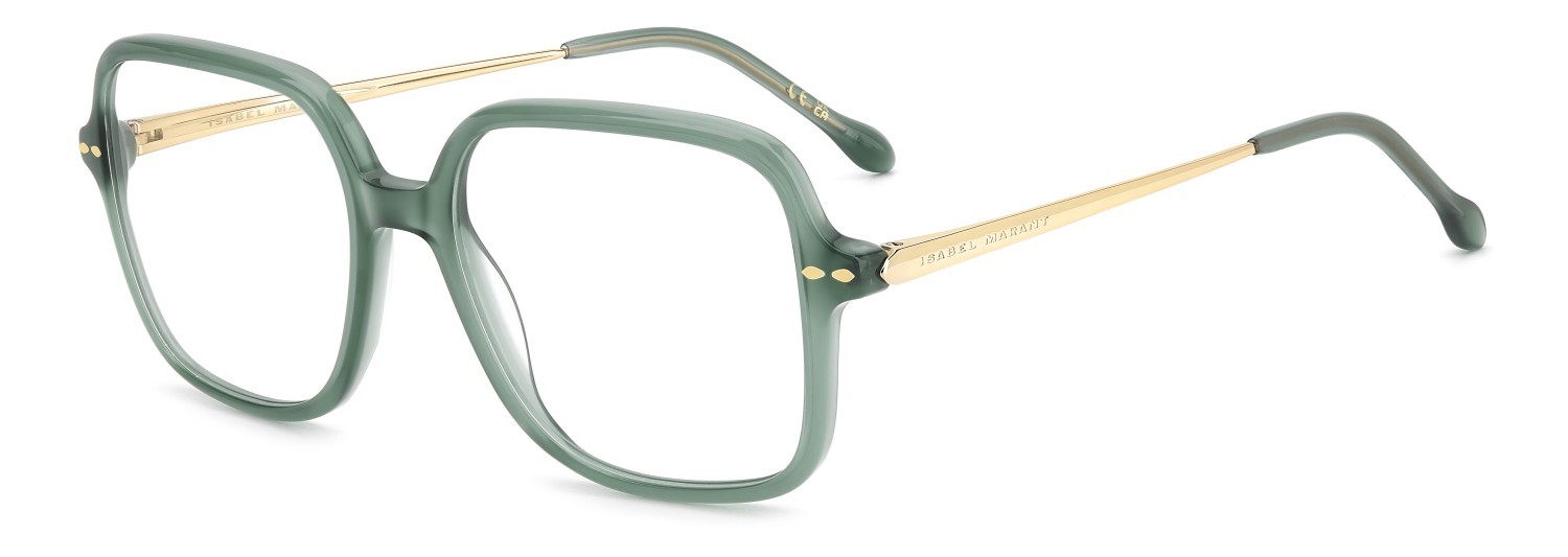 Eyeglasses Isabel Marant Im 0203 109558 1ED color green shape square 