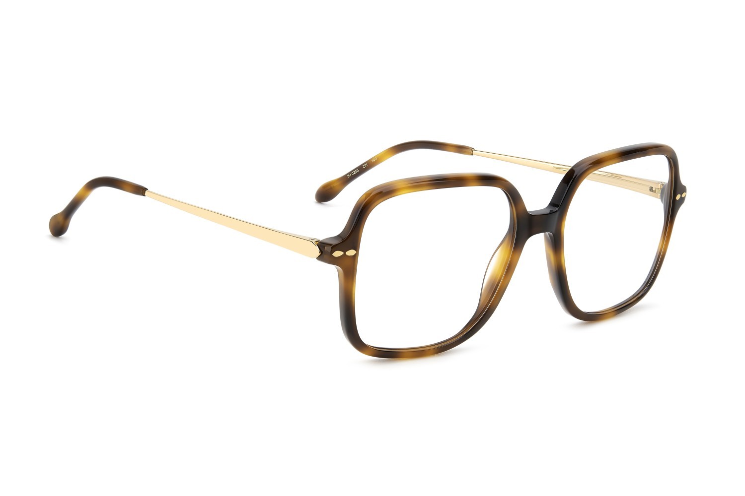 Eyeglasses Isabel Marant Im 0203 109558 2IK color havana gold shape square 