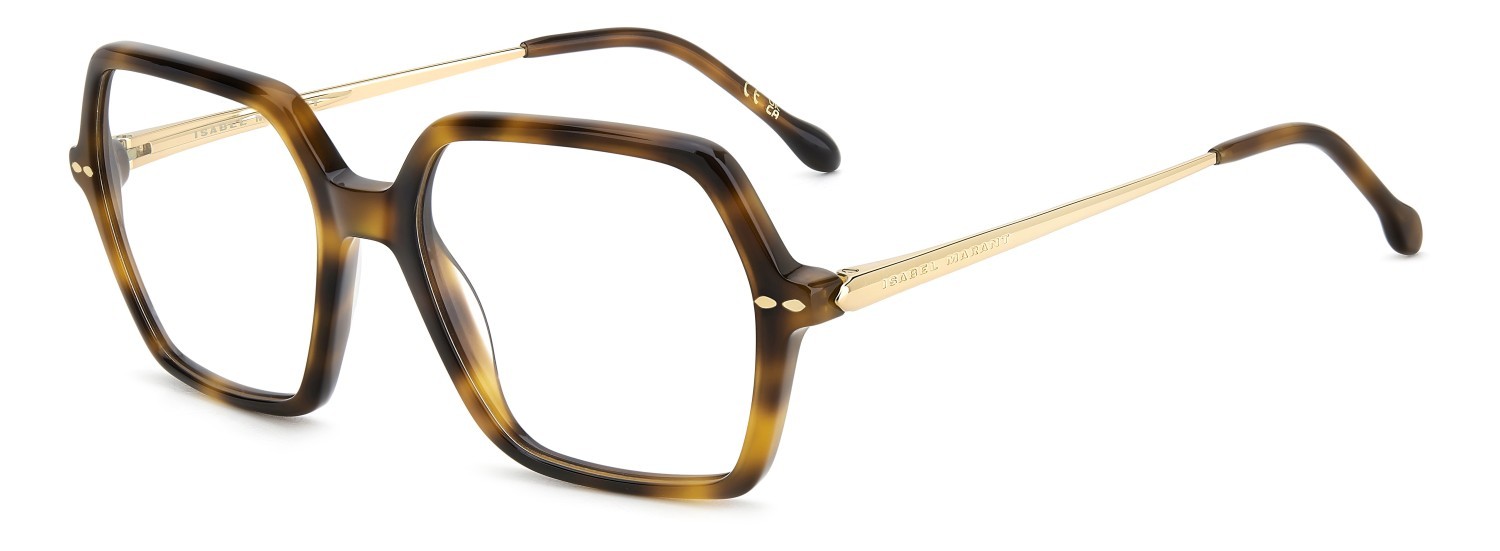 Eyeglasses Isabel Marant Im 0205 109559 2IK color havana gold shape square 