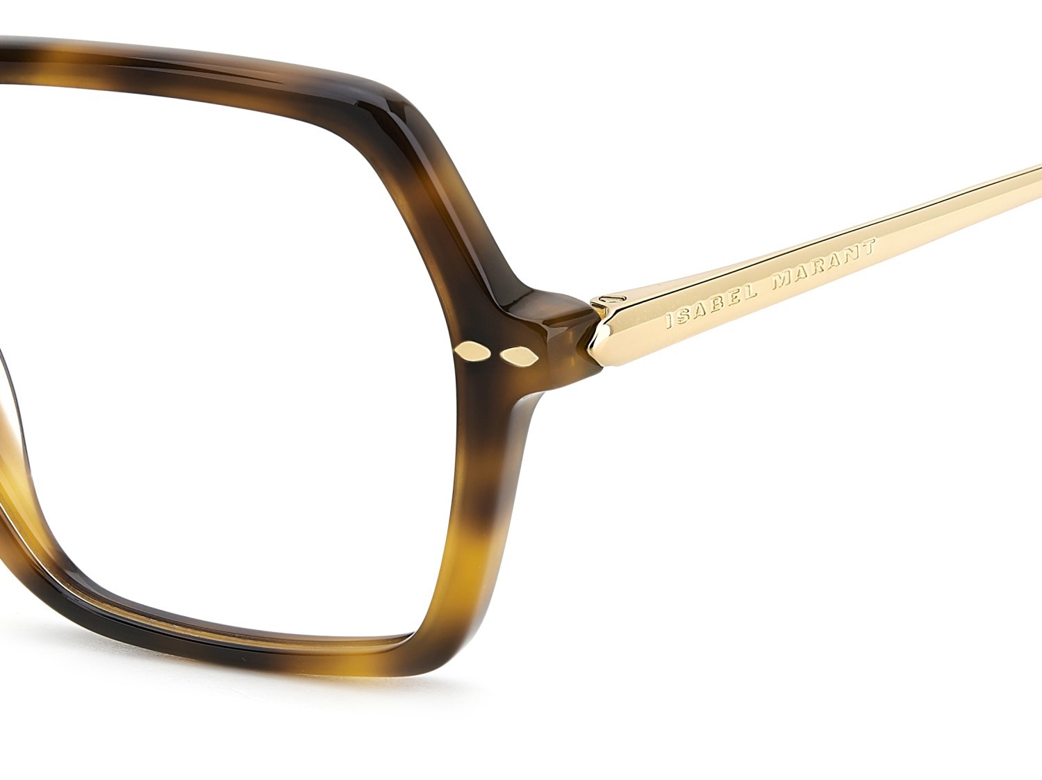 Eyeglasses Isabel Marant Im 0205 109559 2IK color havana gold shape square 