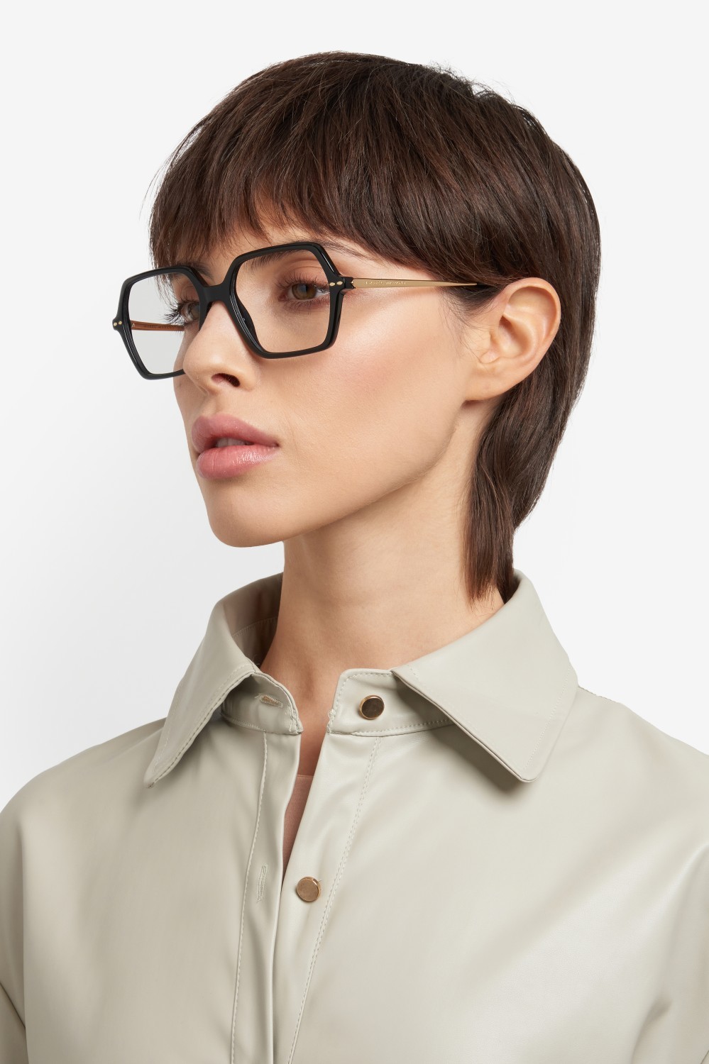 Eyeglasses Isabel Marant Im 0205 109559 2M2 color black gold shape square 