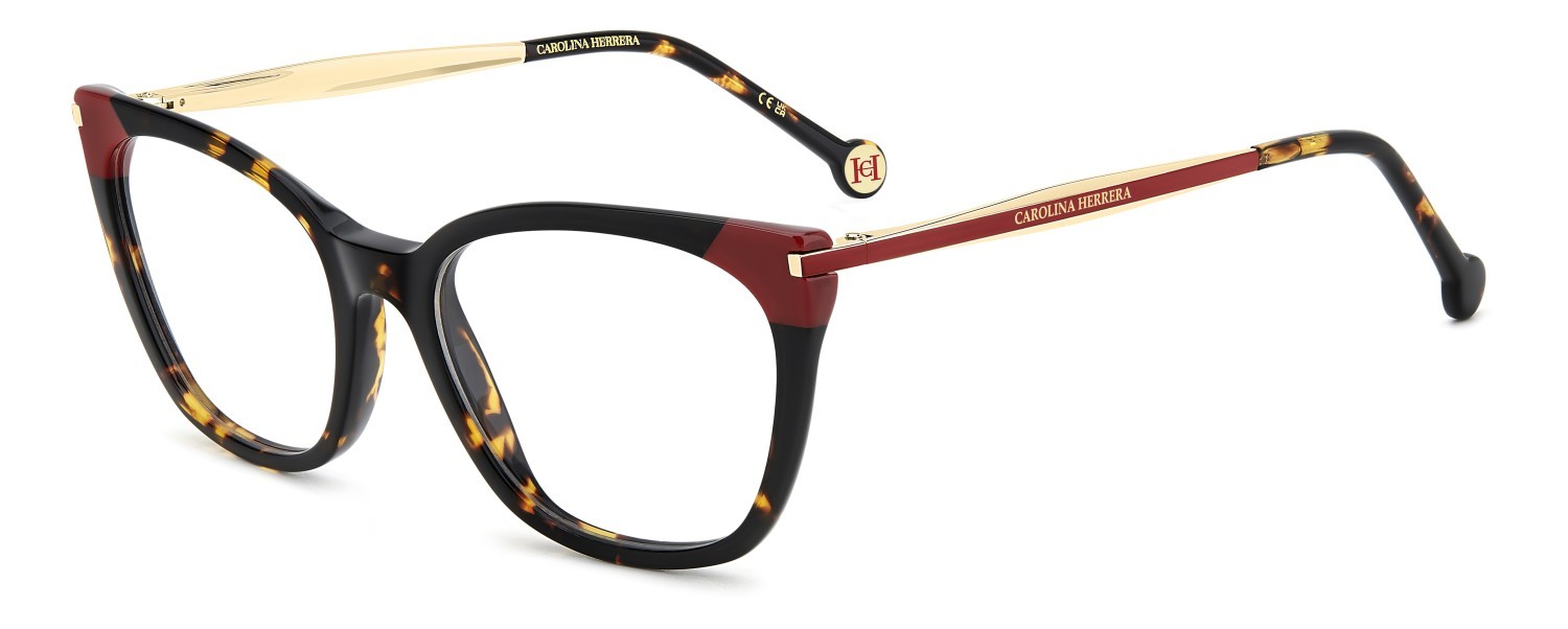 Occhiali da vista Carolina Herrera Her 0311 109560 086 colore havana forma rettangolare 