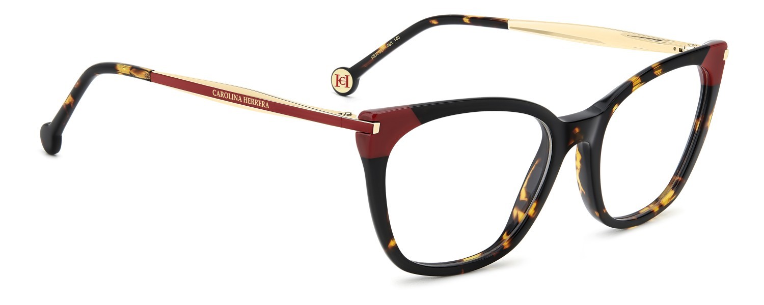 Occhiali da vista Carolina Herrera Her 0311 109560 086 colore havana forma rettangolare 