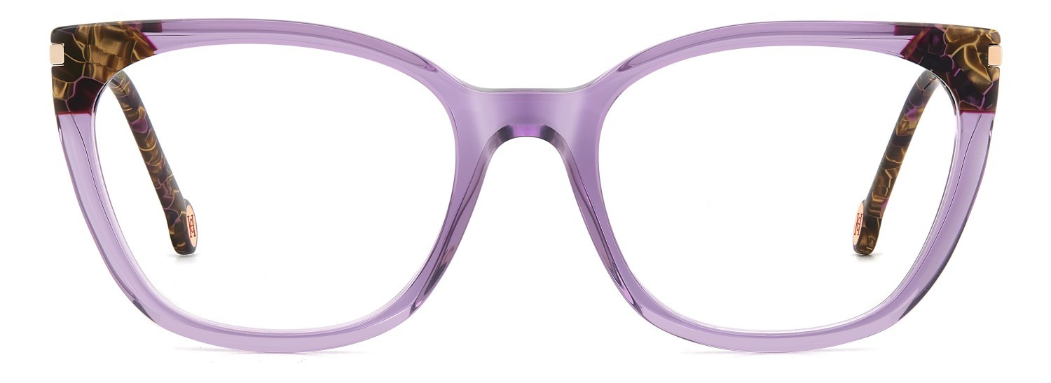 Occhiali da vista Carolina Herrera Her 0311 109560 0T7 colore plum forma rettangolare 