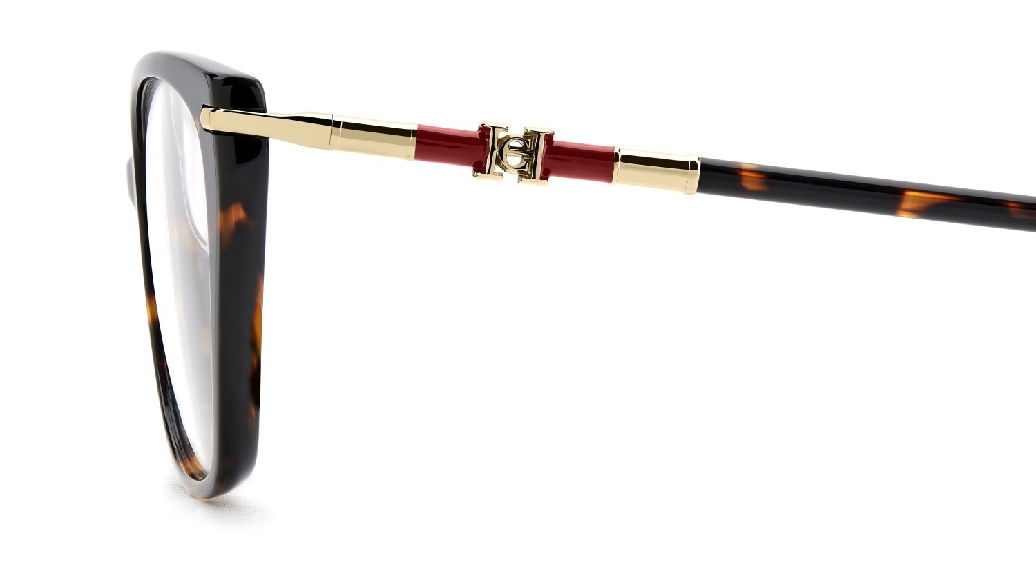 Eyeglasses Carolina Herrera Her 0303/G 109563 086 color havana shape rectangle 