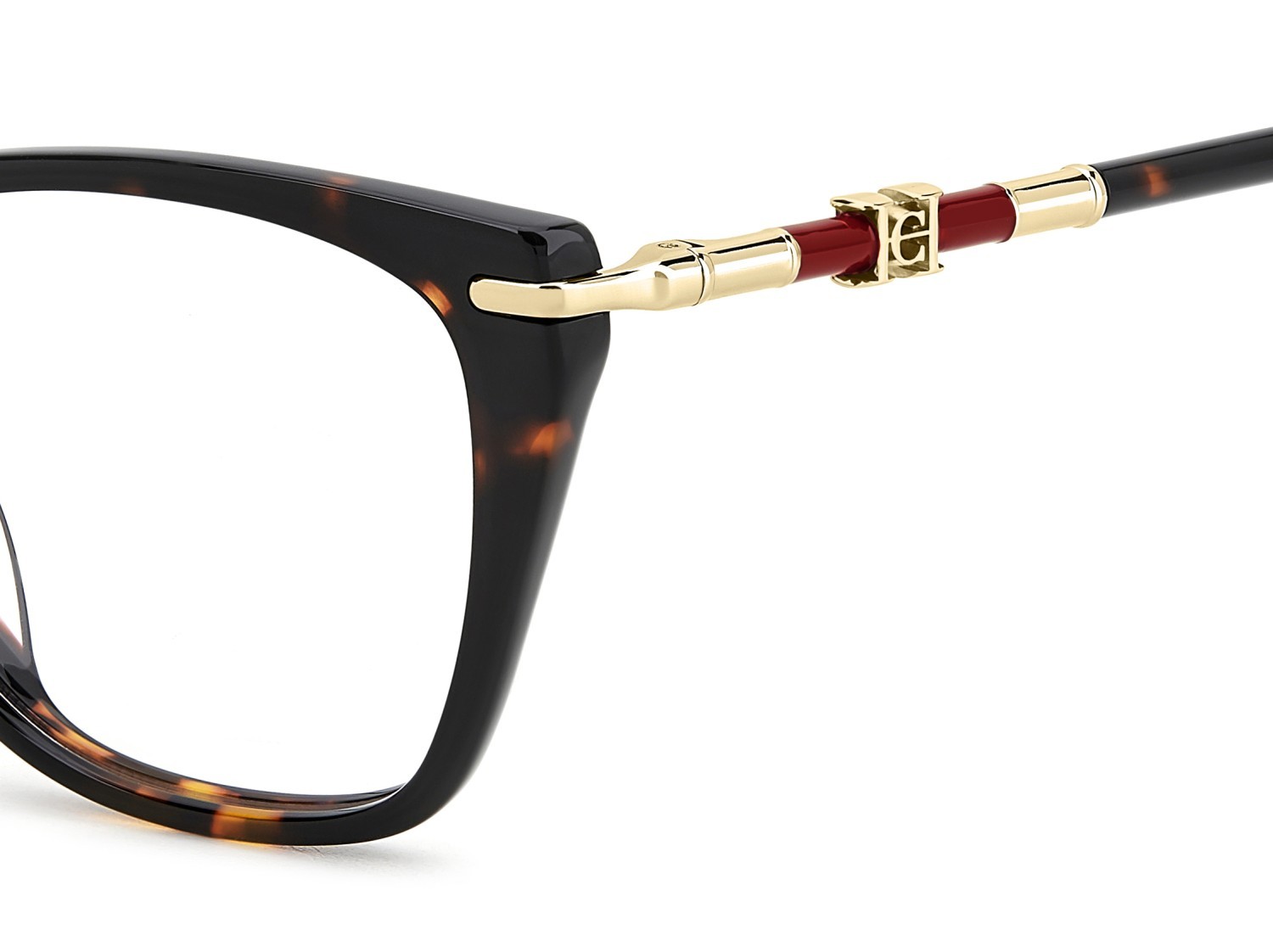 Eyeglasses Carolina Herrera Her 0303/G 109563 086 color havana shape rectangle 