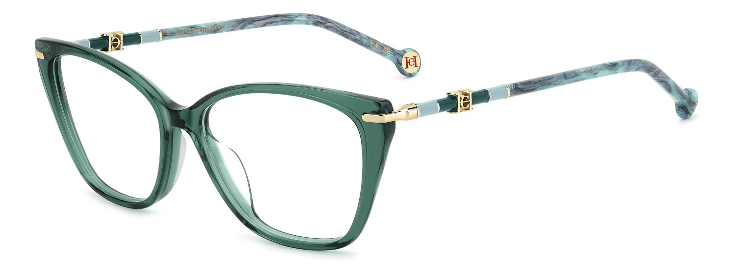 Occhiali da vista Carolina Herrera Her 0303/G 109563 1ED colore green forma rettangolare 
