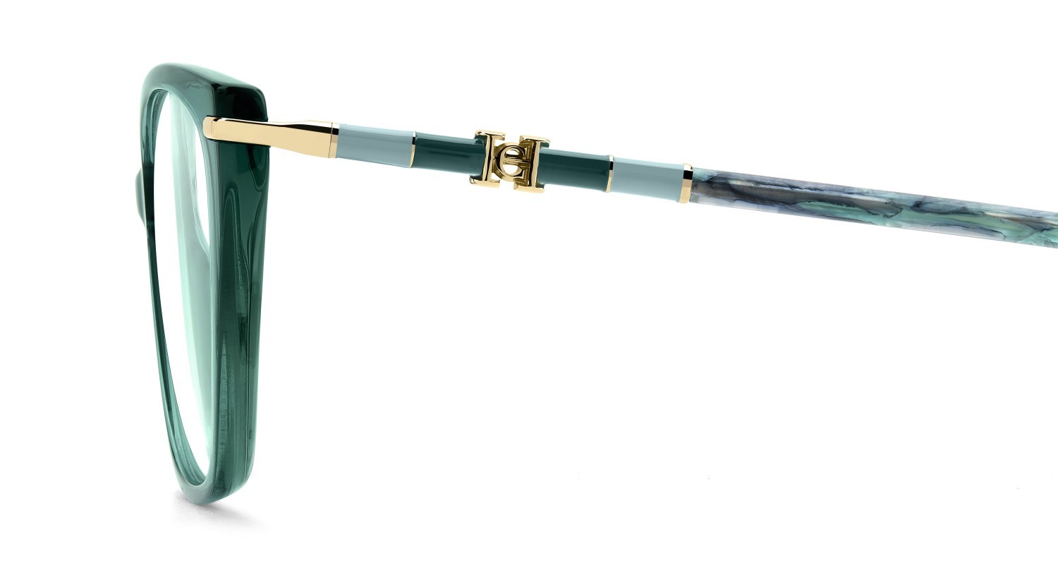 Occhiali da vista Carolina Herrera Her 0303/G 109563 1ED colore green forma rettangolare 