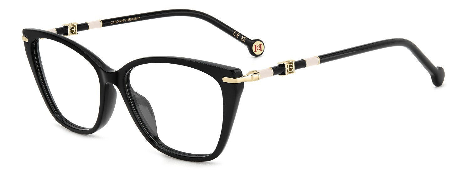Occhiali da vista Carolina Herrera Her 0303/G 109563 807 colore black forma rettangolare 