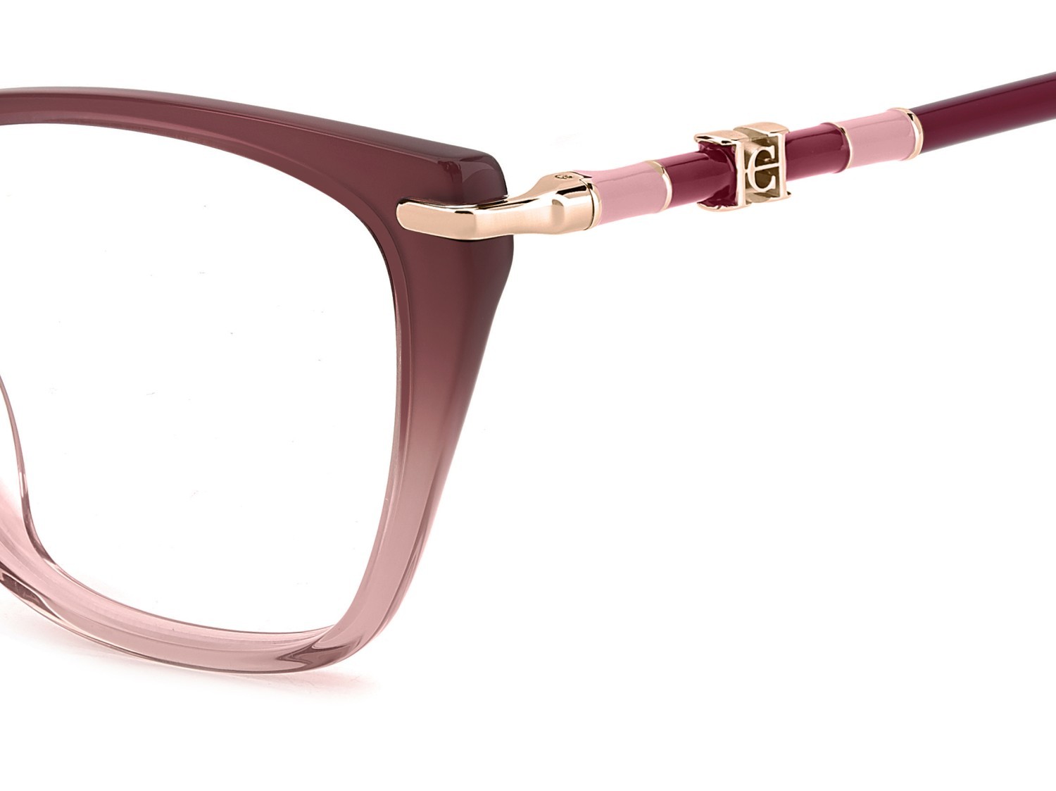Occhiali da vista Carolina Herrera Her 0303/G 109563 L39 colore shaded burgundy forma rettangolare 