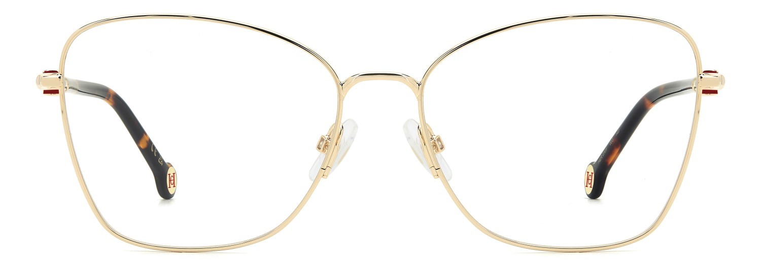 Occhiali da vista Carolina Herrera Her 0305 109566 000 colore rose gold forma farfalla 