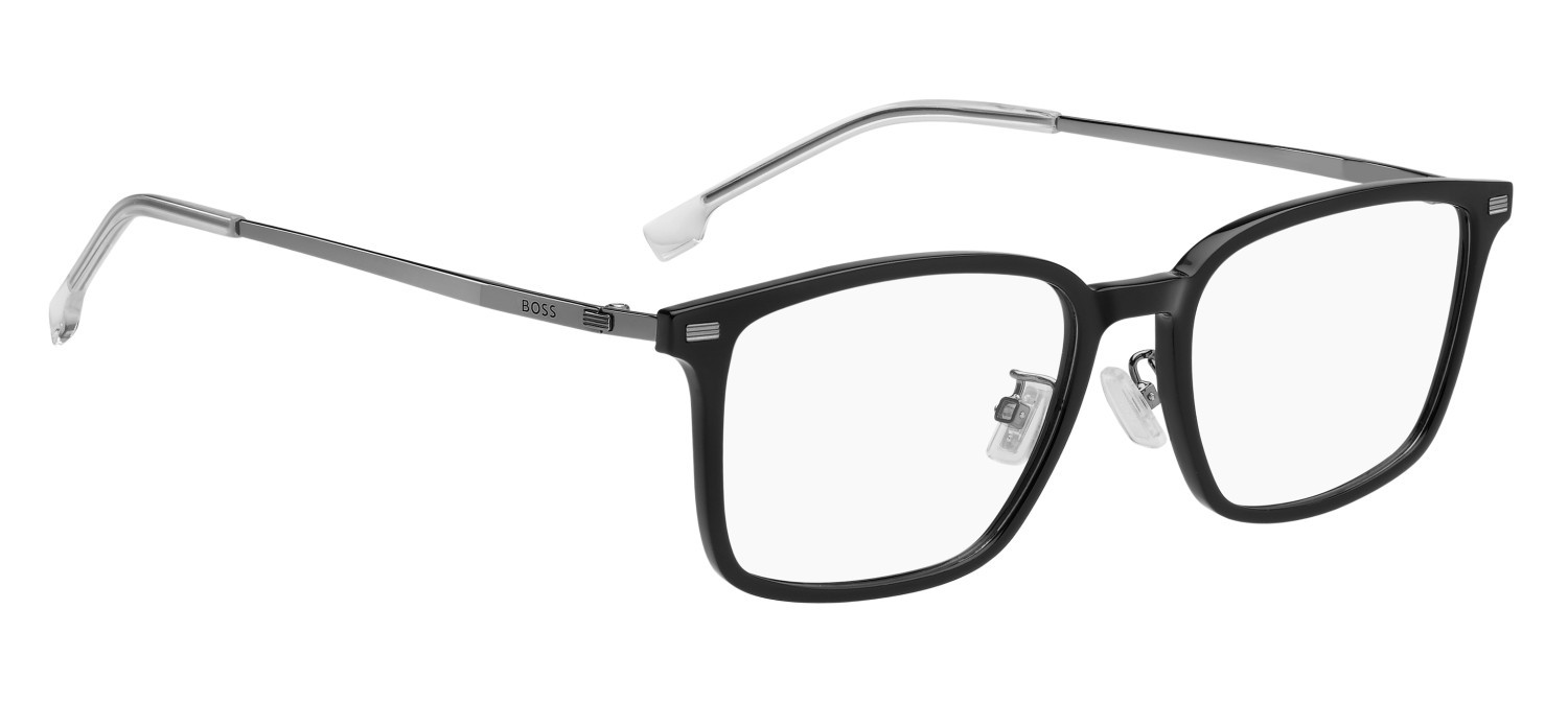 Eyeglasses Hugo Boss 1796/F 109573 284 color black ruthenium shape rectangle 