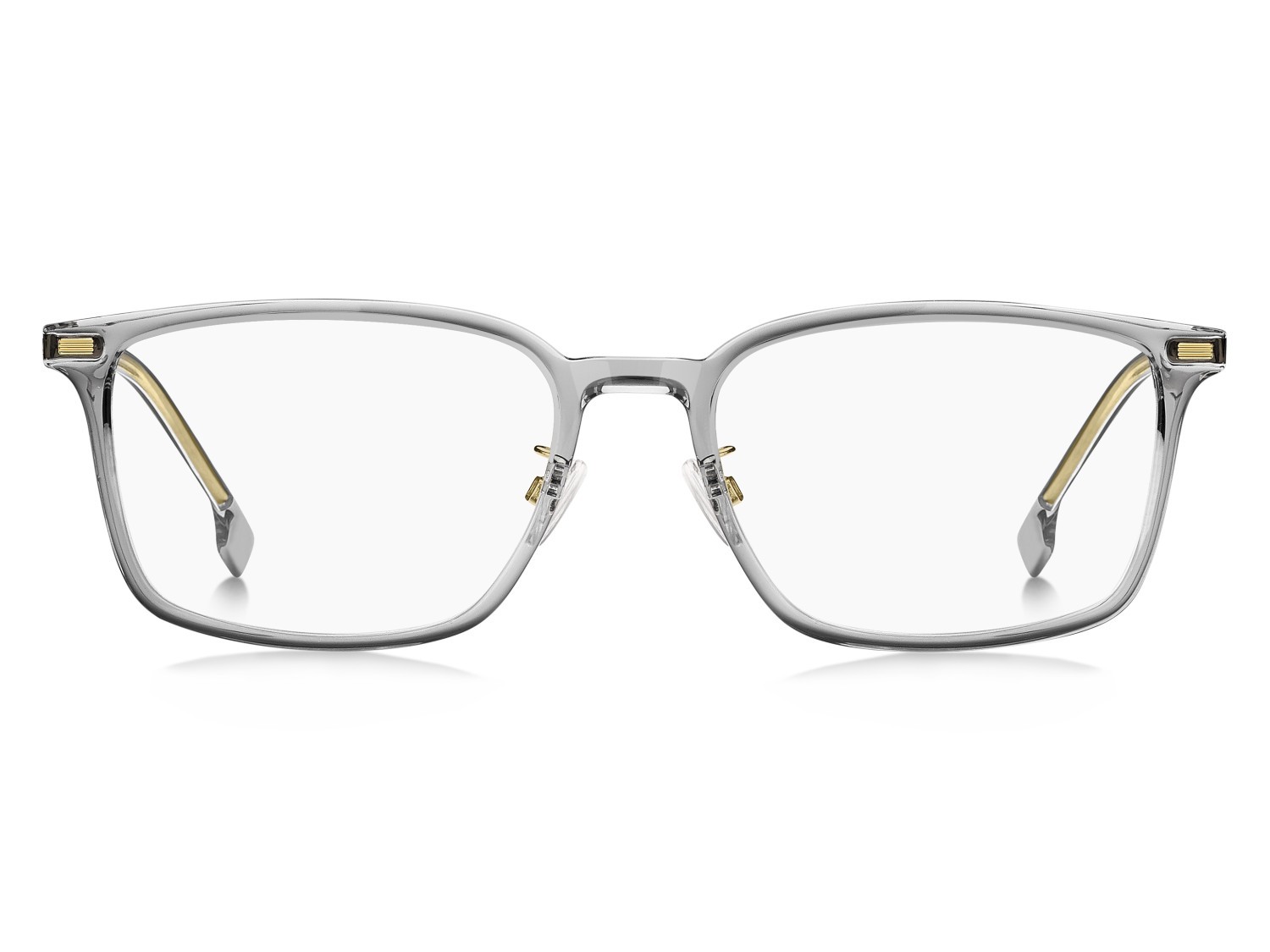 Brillen Hugo Boss 1796/F 109573 FT3 farbe grey gold form rechteckig 