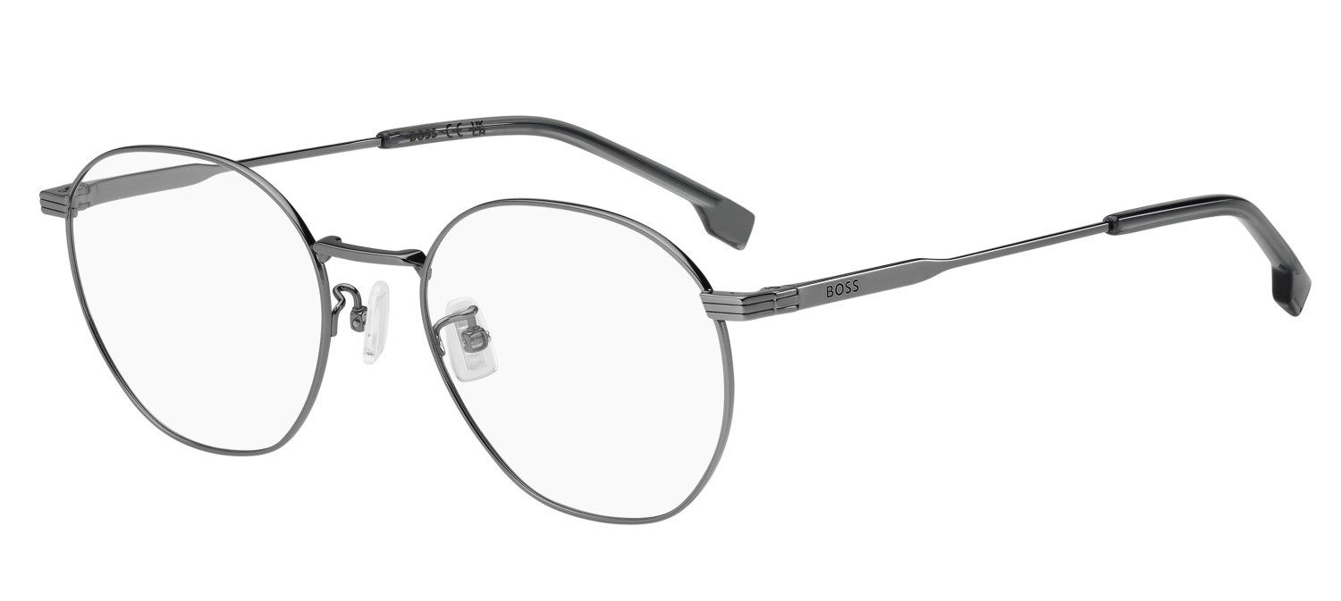 Eyeglasses Hugo Boss 1797/F 109574 KJ1 color dark ruthenium shape pantos 