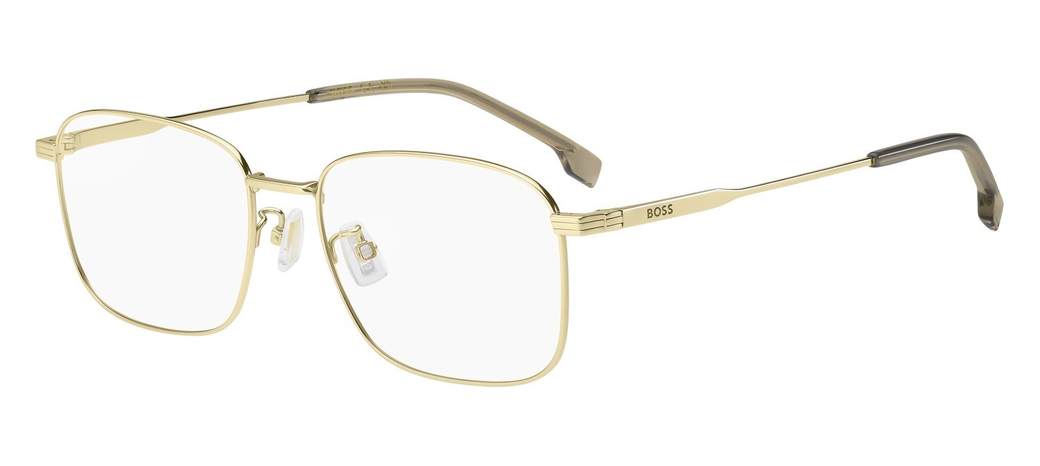 Occhiali da vista Hugo Boss 1798/F 109575 J5G colore gold forma rettangolare 