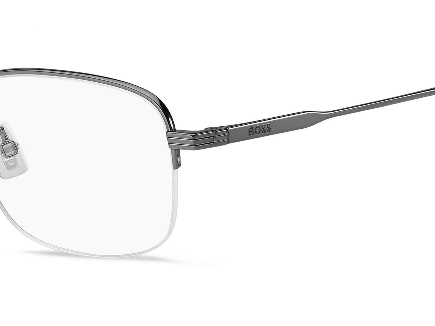 Eyeglasses Hugo Boss 1799/F 109576 KJ1 color dark ruthenium shape rectangle 